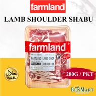[BenMart Frozen] Farmland Premium Lamb Shoulder Shabu 280g - Halal - Australia - Steamboat/Mutton