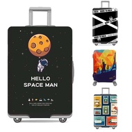 【Free gift】Luggage cover anti scratch luggage cover protector dust proof luggage protector