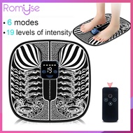 Romyse EMS Foot Massager Pad Feet Muscle Stimulator Leg Reshaping Foot Massage Mat