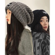 Beanie knit Hat 🧶หมวก บีนนี่ ถักไหมพรมสไตล์เกาหลี ไหมพรมนุ่มๆๆน่ารักๆอบอุ่นใส่หน้าหนาวกันหนาวกันหิมะ