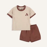 Bambus Bu Baby round neck short-sleeved set - SS25.T5B