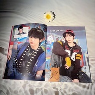 TF 家族 四代写歌词本 Charlie 周边 同款 高清 AR 写集画册 礼物 TF Family Fourth Generation Lyrics Writing Book, Charlie me