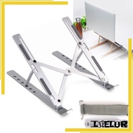 Laptop Stand Aluminum Foldable Adjustable 6-Height Laptop 12-17 inch Folding NUOXI