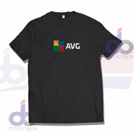 DISTRO Logo Anti Virus T-SHIRTS PC/LAPTOP/Smartphone AVG Anti Virus Logo / AVG Anti Virus Logo T Shi