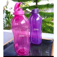 Eco botlle botol minum Tupperware 2 liter &amp; Brush sikat botol (**)