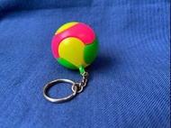 【杜老師的二手商店】（台灣現貨）復古早期塑膠球鑰匙圈 T034 古物收藏 老玩具 有使用痕跡 紀念品 兒童玩具