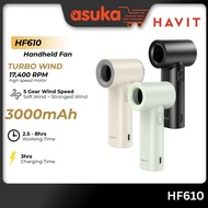 HAVIT HF610 High Speed Handheld Fan 3000mAh