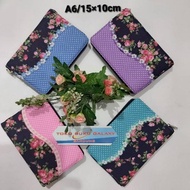 COVER only - A6 ZIPPER QURAN COVER 15X10CM POCKET QURAN COVER/ MUSLIM QURAN COVER/