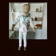 Pajama Piyama Bayi Laki-Laki Import Little Dino (ZH-PFA002)