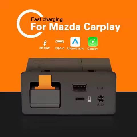 BYLITU Wired/Wireless Android Auto/Carplay For Mazda Modification And Upgrade Mazda2/3 /6CX/3CX/5CX/