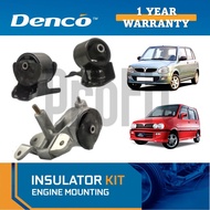 1Y Warranty Perodua Kelisa Kenari 850 1.1 850cc 1000cc Auto Manual Denco Engine Mounting Set MK-255002 , MK-255003