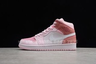 Air Jordan CW5379-600 - AIR JORDAN 1 MID DIGITAL PINK-WHITE-PINK FOAM-SAIL - WOMAN 36-39 波鞋 籃球鞋 板鞋