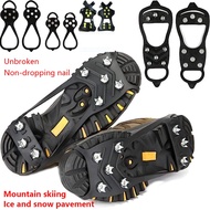 E8Ice Gripper Spike for Shoes Winter Outdoor Anti-Slip Hiking Mountain Climbing Ice Snow Crampons An