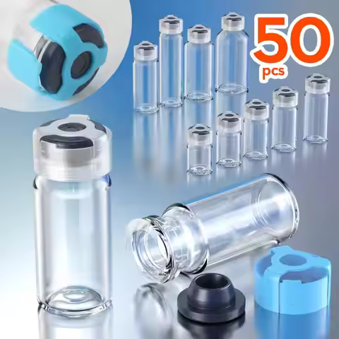 penicillin bottle glass bottle with rubber stopper and anti-sheft clasp 3ml, 5ml, 7ml,10ml, 15ml, 20