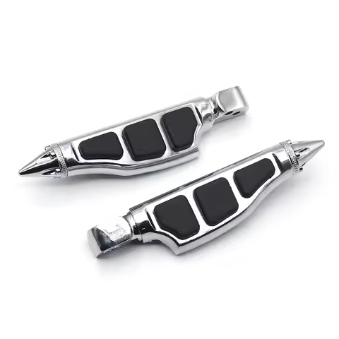 Motorcycle CNC Rear Foot Pegs Footrest For Yamaha XV250 08-15 XVS650 XVS650A 98-09 XVS950 09-15 XVS1