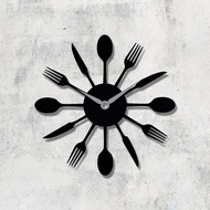 3d Wall Clock //Acrylic Wall Clock.Kitchen Wall Clock