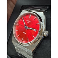 Tissot prx quartz red