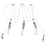 Fishing Hook 3-Hook Hooks for Freshwater & Saltwater for Catfish Fishing Rig