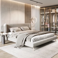 SB Design Square SB CASA เตียง 6 ฟุต รุ่น Flavio สีเทา (203x220x106.5 ซม.)