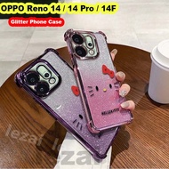 Glitter Casing OPPO Reno 14 Pro 14F 5G Reno14 Pro Reno14Pro Reno14F 5G 2025 Casing Soft Shockproof C