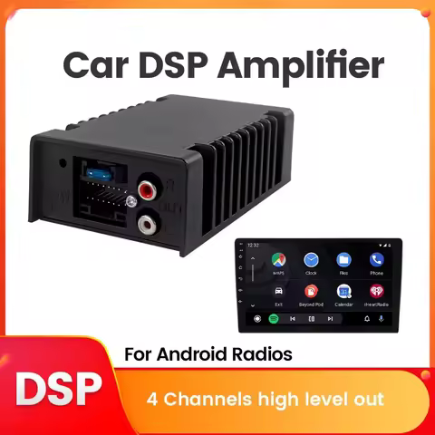 Car Audio DSP Processor 4*39W for Android Radio Stereo Universal Amplifier HIFI Speakers Simple Impr