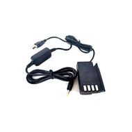 1Pcs  DMW-BLF19E DMW DCC12 Coupler + Power Bank USB Cable Adapter For Panasonic For  Lumix DMC-GH3 D
