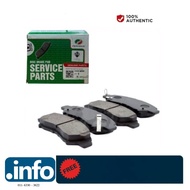 04465-BZ230 Perodua Disc Brake Pad Front For Myvi D20N 2017Y