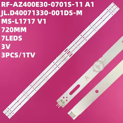 LED Backlight strip 7 lamp For Supra STV-LC40LT0020F SDL400FY MS-L1717 JL.D40071330-001DS-M 40E2 SDL