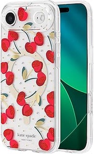 Kate Spade New York iPhone Air Case - Compatible with MagSafe - Designer Phone Case - Cherry Dot Gem