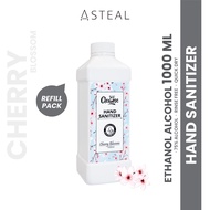 Cleanse360 Cherry Blossom Scent Hand Sanitizer 75% Ethanol Alcohol [Liquid/Spray Refill - 1000ml / 1L / 1 Liter]