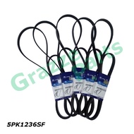 Kia Hyundai Fan Belt 5PK1236 SF for Kia Hyundai Inokom i10 i20 1.2 (5PK1220)
