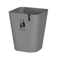 LOCAL789 DKW Square Trash Can 11 Liters Size 23x23x30 Cm. Model HH-224P Light Gray Shop In