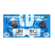 [SG] [2 Pices] Renata 364 SR621SW AG1 LR621 Silver Oxide Button Battery