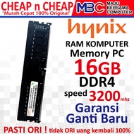 HYNIX DDR4 16GB 3200mhz PC RAM - 4GB 8GB 16GB Desktop PC Computer Memory RAM