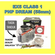 EX5 C1 BLOCK ASSY 58MM SPEC DREAM NO TANDUK TAIKOM EX5-C1 RACING BLOCK 58MM EX5 CLASS 1 CYLINDER BLO