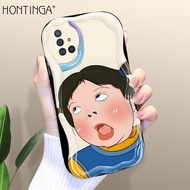 Hontinga เคสสำหรับ Samsung Galaxy เคสซิลิโคนนิ่มเคสยางนิ่มสำหรับ A71 A51 A50S A73 5G A52S A53 A72 5G หน้าน่ารักเคสซิลิโคนนิ่ม A50สำหรับเด็กผู้หญิง