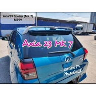 (New Arrival) Perodua Axia 2023 Mk 7 spoiler