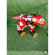 Dx Tyrano Figure Bakuyu tyrannosaurus Abar Ranger Red Aba Barkuyu Sentai Abaranger