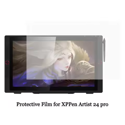 Protective Film for XPPen Artist 24 Pro Graphics Tablet Monitor, Paper feel Screen Protector for Gra