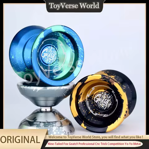 Original Yo-Yo YOSA VOSUN Nine-Tailed Fox Geats9 Super Wide Yo-Yo Professional Cnc Trick Competition