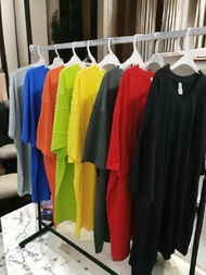 Kosong/Plain t-shirt (3XL-10XL) Plus saiz t-shirt Dewasa Super Intek Kain 100% kapas