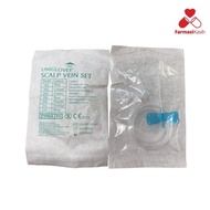 Unigloves Scalp Vein Set Butterfly Needle 23G (Blue)