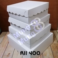 Cake Box 25x25cm /Cake Box 25x25cm /R11 400 White AK