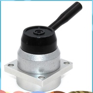 3 Position 4 Way G1/4 Inch Dia Pneumatic Hand Lever Valve K34R6-8D Manual Directional Valve Mechanic