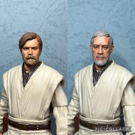 [1/12] Obi Wan 頭雕 歐比王 Star Wars Shf Black Series Hasbro