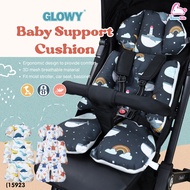 (15923) GLOWY (โกลวี่) Baby Support Cushion เบาะรองรถเข็นคาร์ซีทสำหรับเด็ก