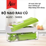 Vegetable Grater Set 10 Piece Safe Stainless Material Easy Vegetable Cutter Grater ALIZZ 14303