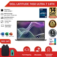 DELL Latitude 7450 Intel Core Ultra 7 Laptop 35.6 cm Full HD+ 32 GB LPDDR5x-SDRAM 512 GB SSD Wi-Fi 7