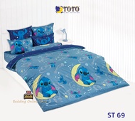 TOTO (ST69) ลายสติช Stitch ชุดผ้าปูที่นอน ชุดเครื่องนอน ผ้าห่มนวม  ยี่ห้อโตโตแท้100%