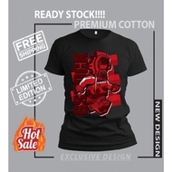 2024 fashion Casio G-shock Robot Red / G-shock Tshirt / Baju Microfiber Jersi / Jersey Sublimation / Tshirt/collar/long